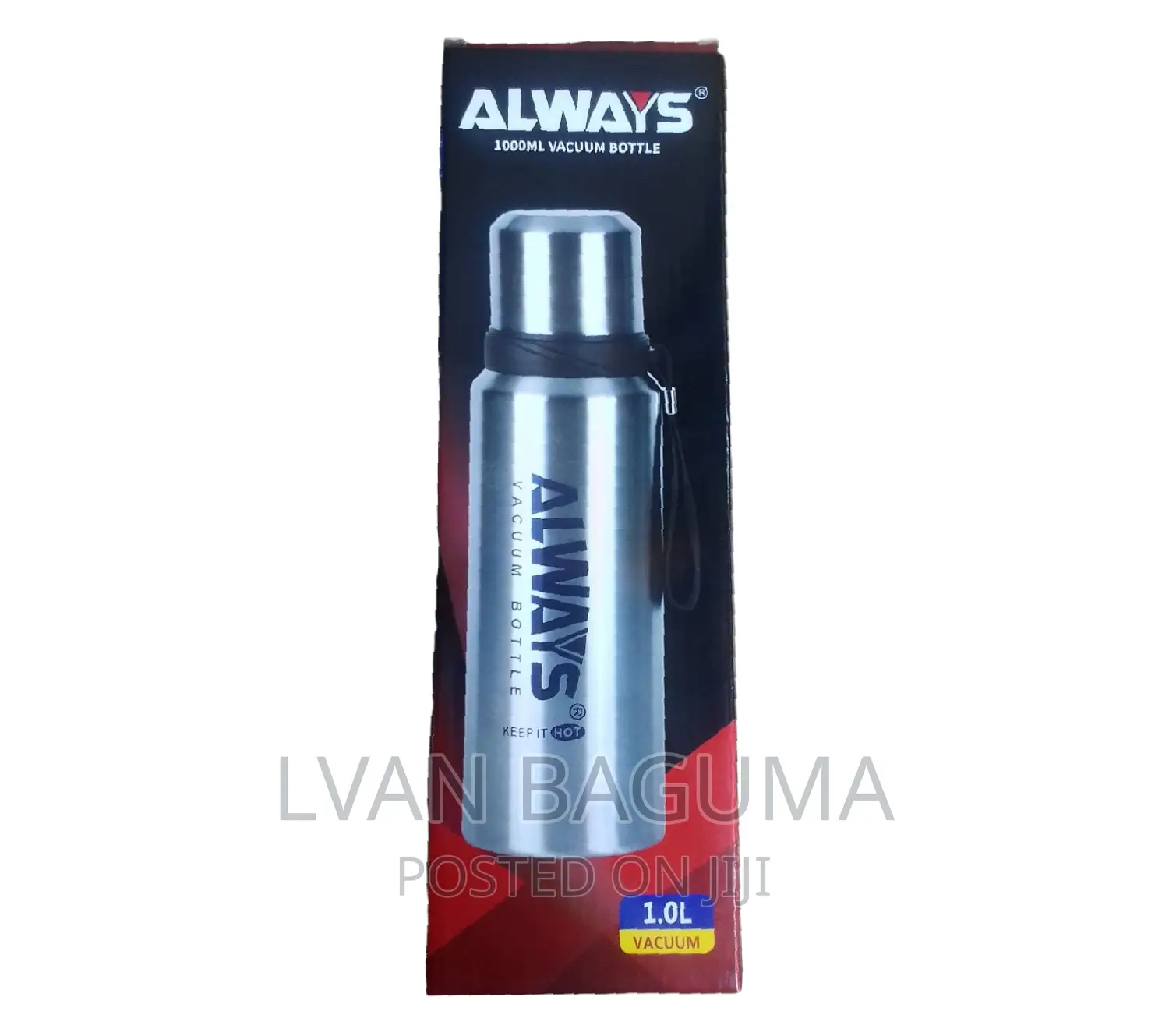 Always 1 Litre Vaccum Flask - Unbreakable, Stainless