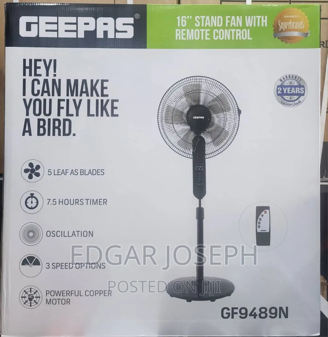 Geepas Fan With Remote