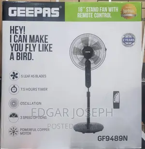 Geepas Fan With Remote