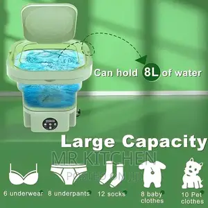 Foldable Portable Washing Machine