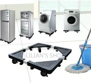 Adjustable Movable Washing Machine Fridge Stand Or Base