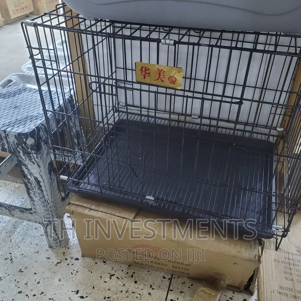 Dog, Cats Other Domestic Animals Metalic Cage.
