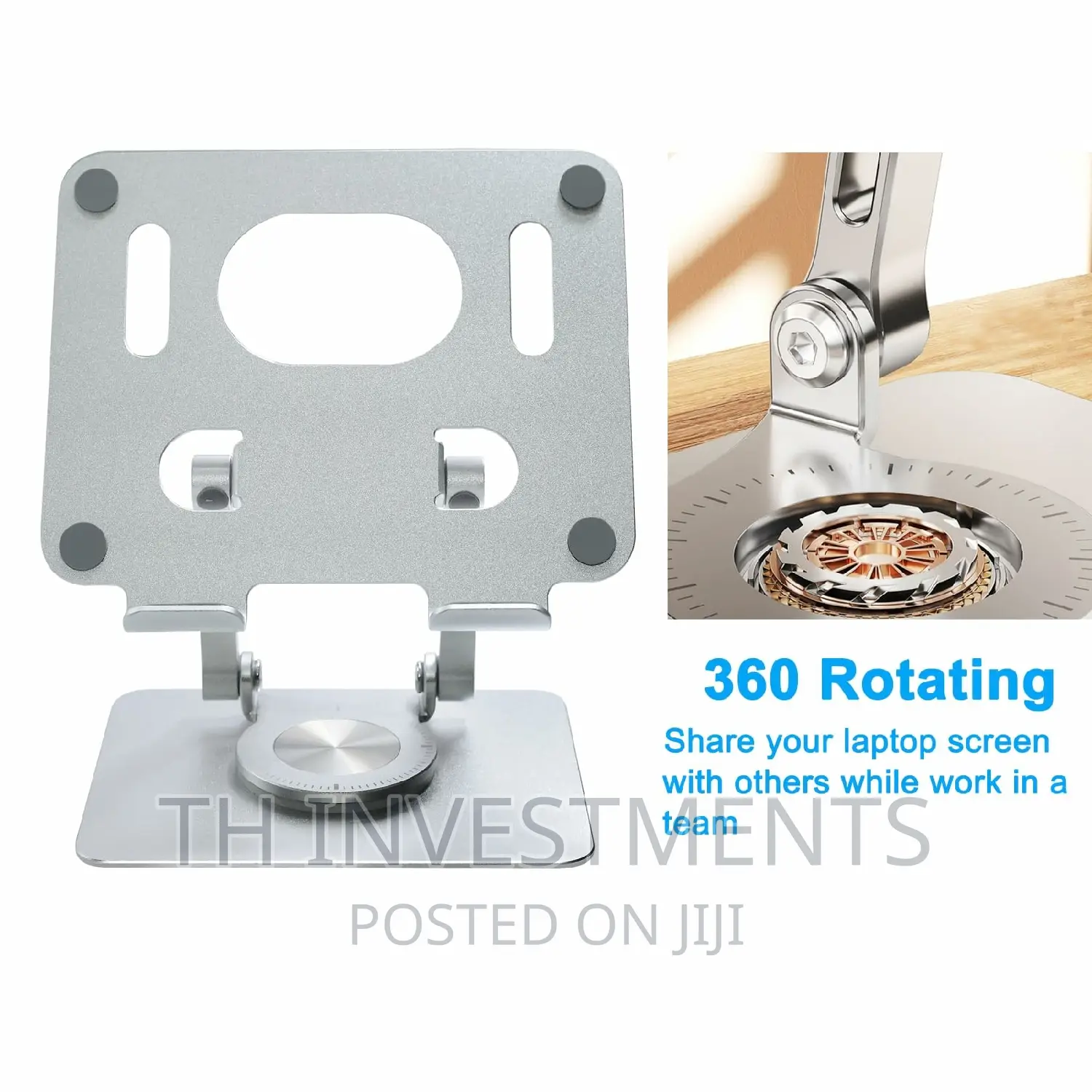 Foldable Stand Holder for Desktop Tablet Holder.