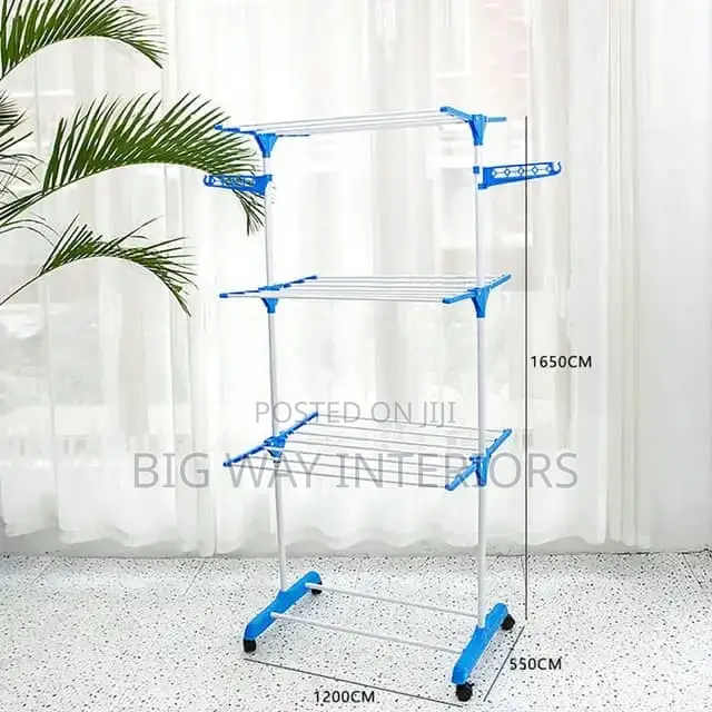 New Metallic Clothes Drying Rack