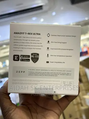 Amazfit T-Rex Ultra Smart Watch for Men, 20-Day Battery Life