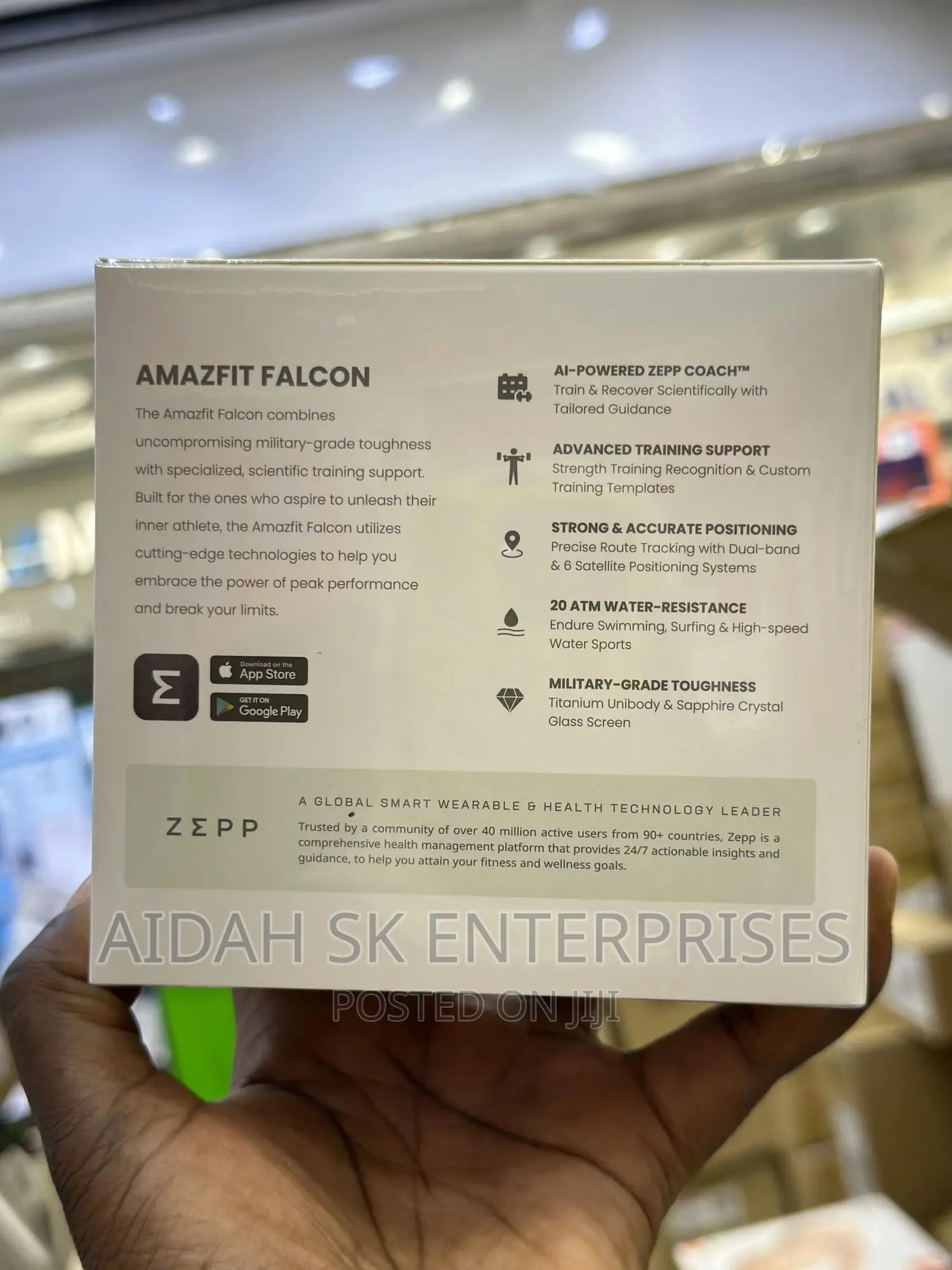 Amazfit Falcon Premium Military Smart Watch, Offline Map