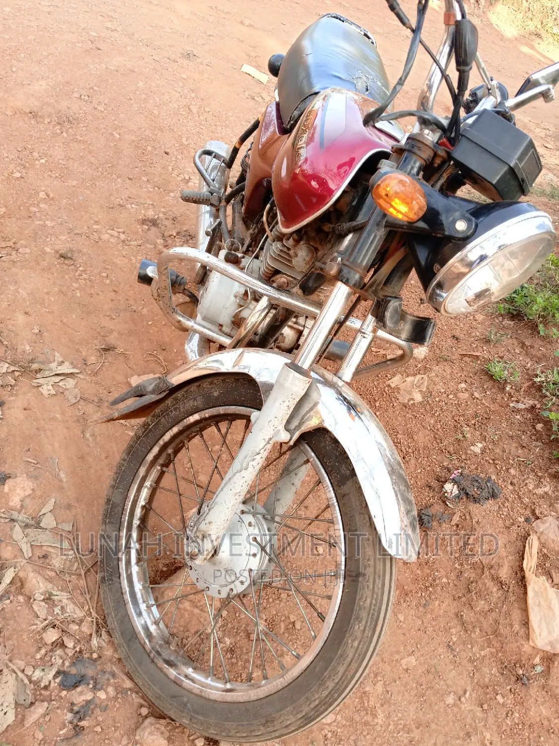Bajaj Boxer 100 2016 Red