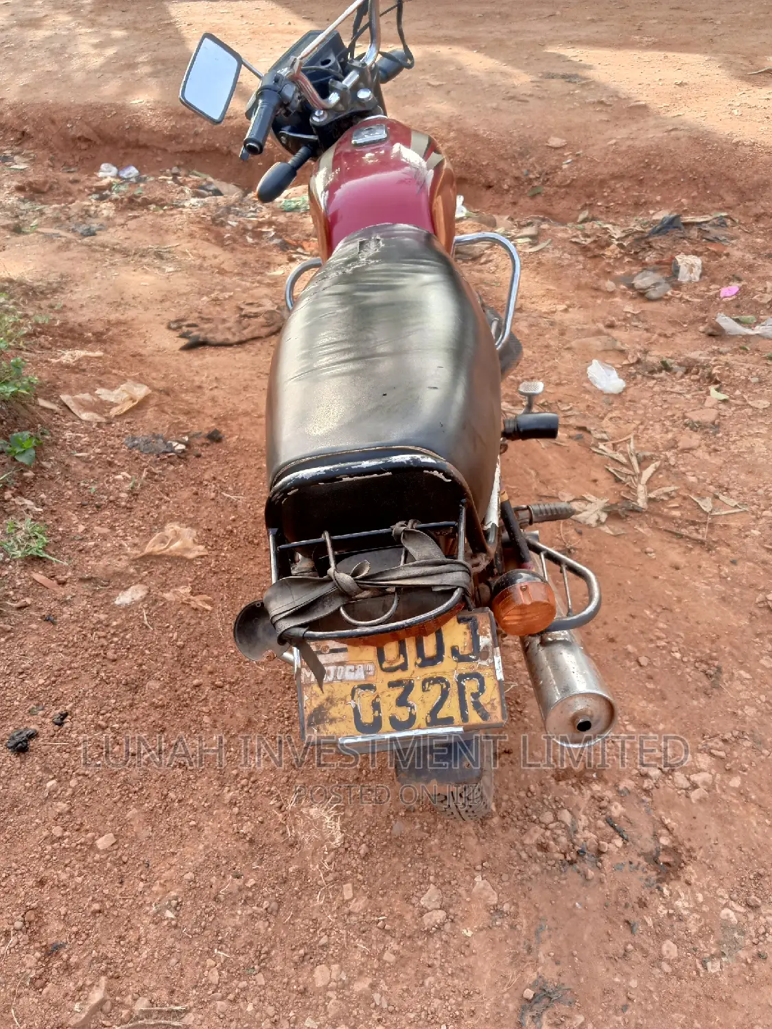 Bajaj Boxer 100 2016 Red