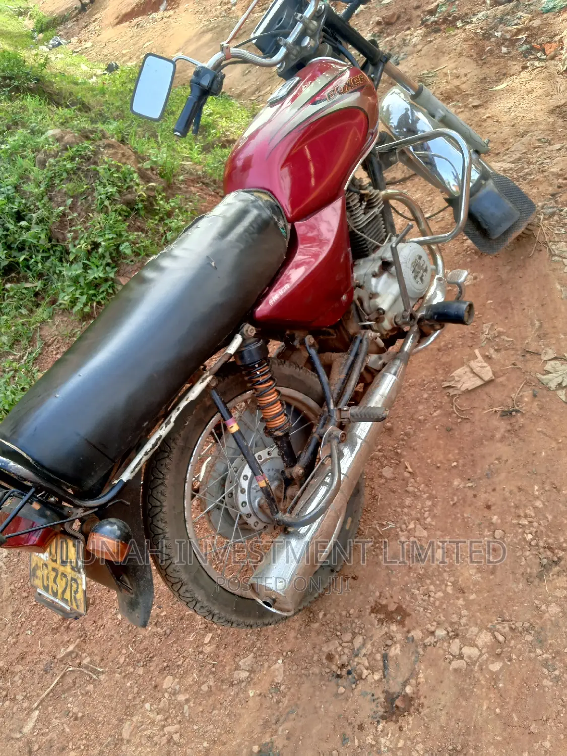 Bajaj Boxer 100 2016 Red