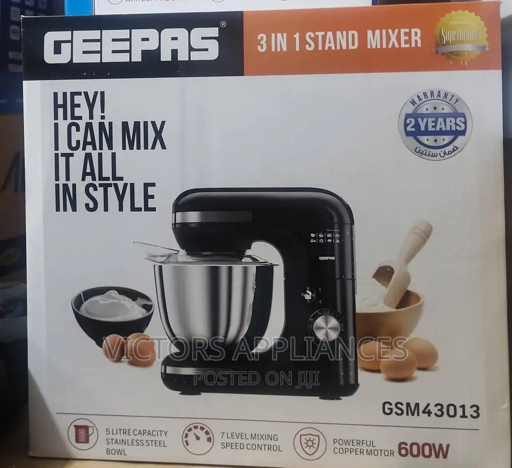 Geepas 3in1 Stand Mixer