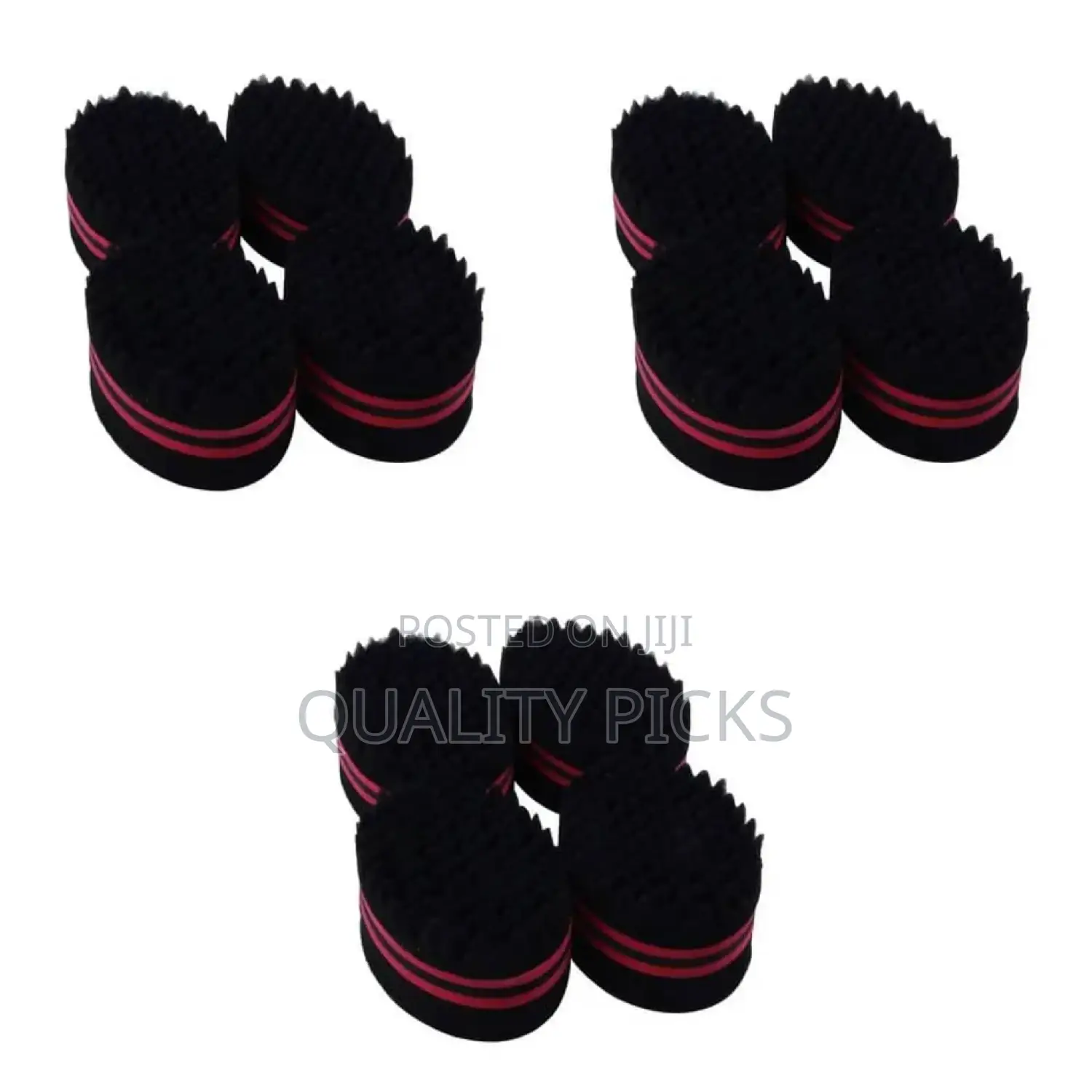 4 Hair Brush Sponge