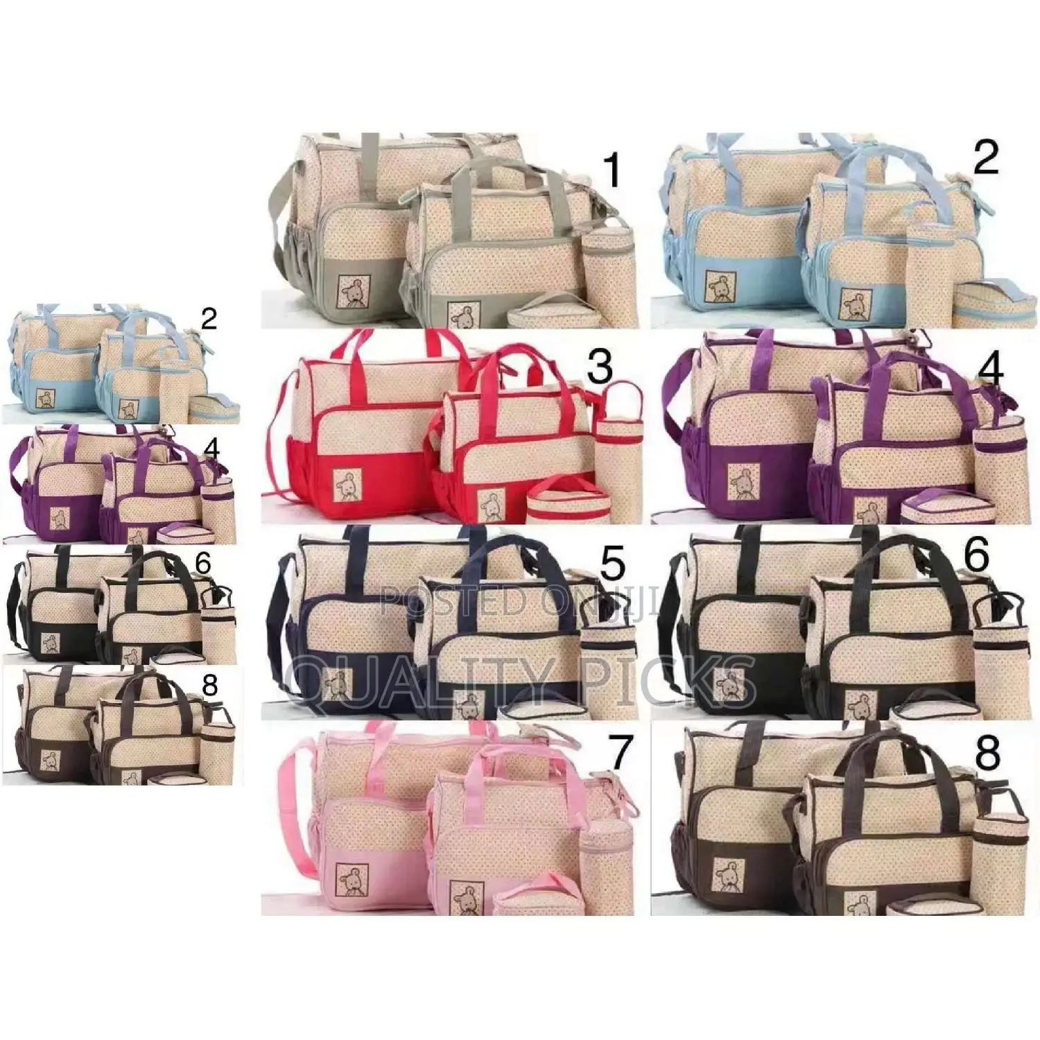 Portable Brand Baby Diaper Bag
