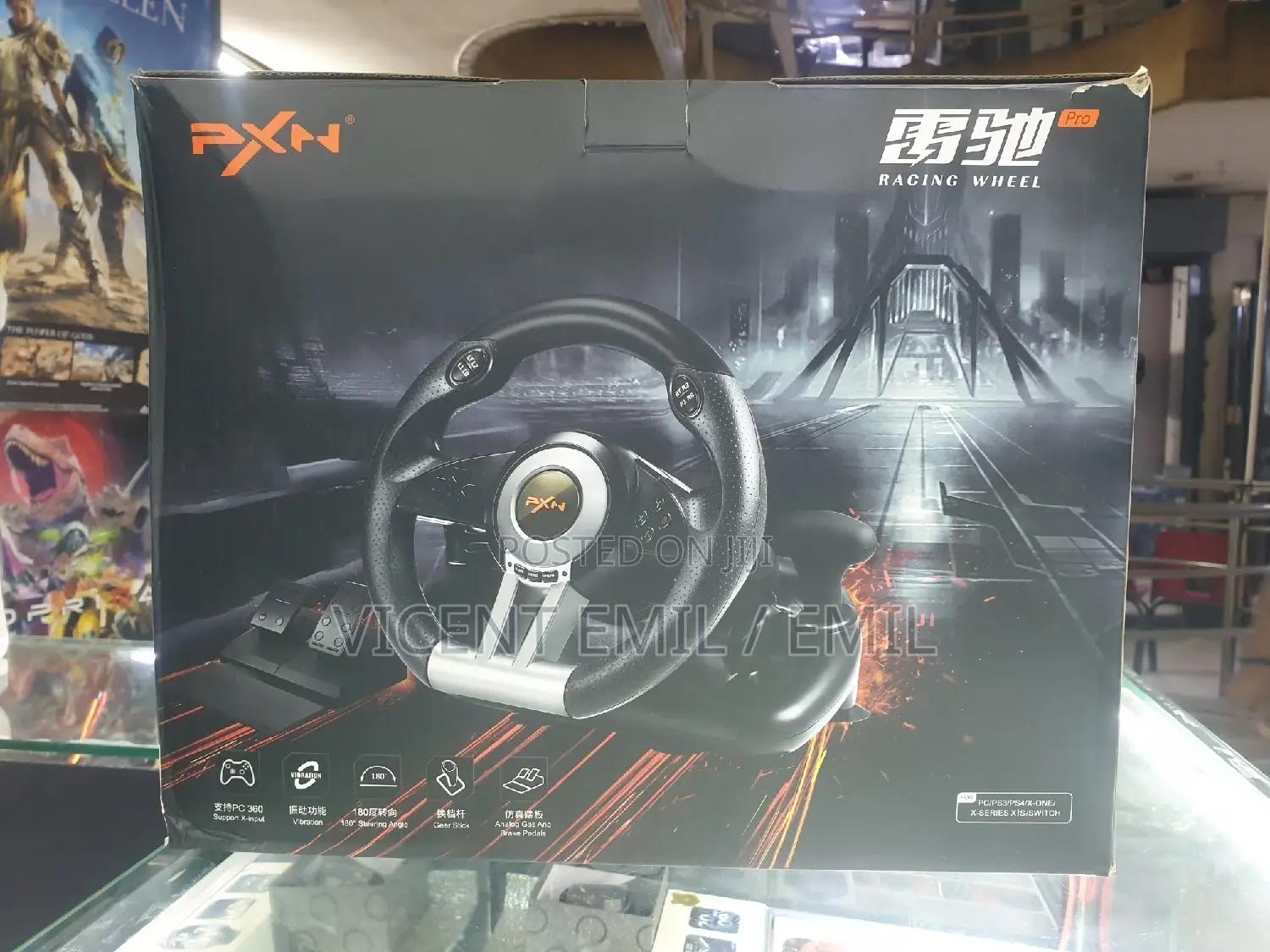 Gaming Race Wheel Pro PXN V3PRO Automatic