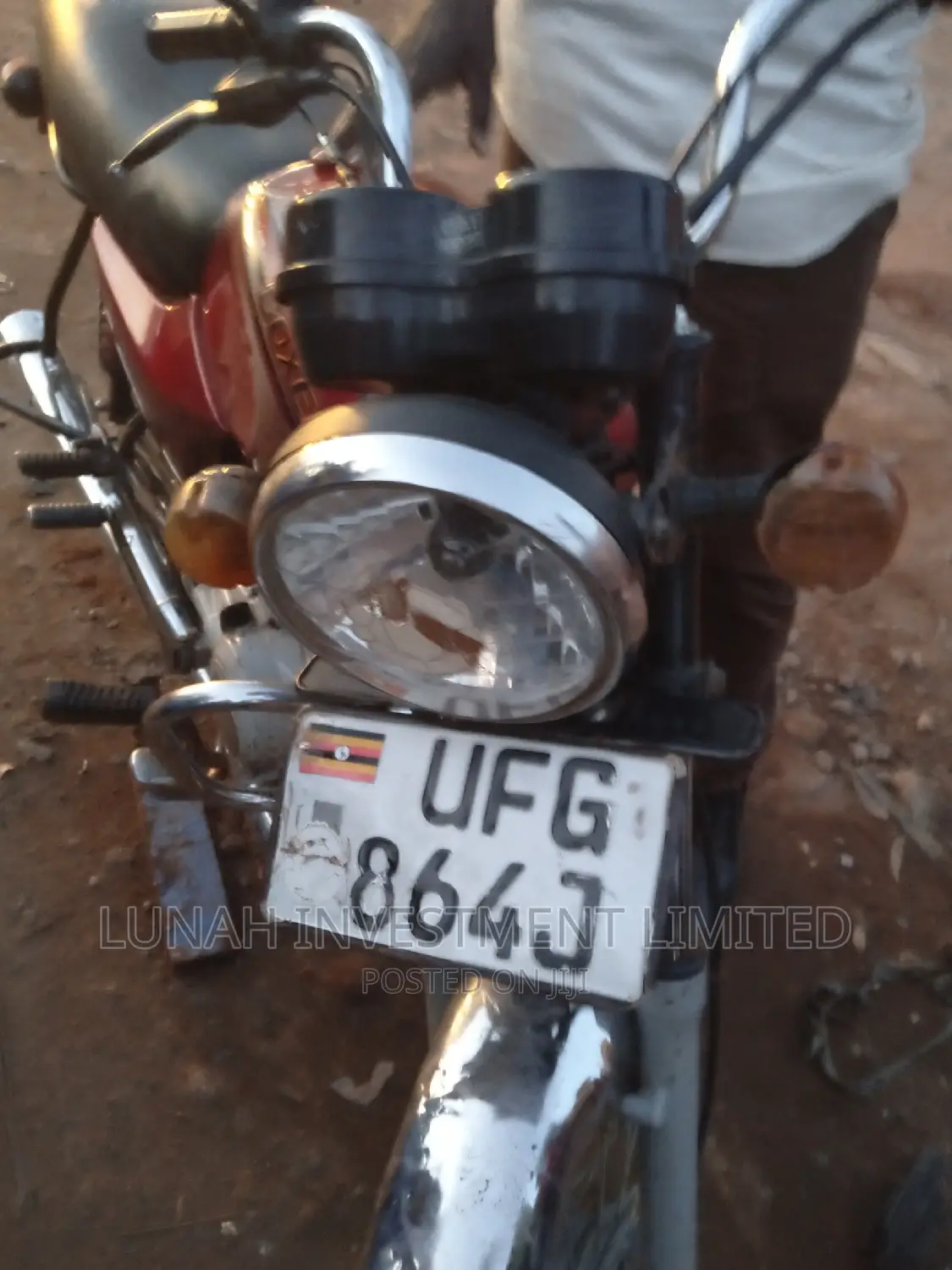 Bajaj Boxer 2023 Red