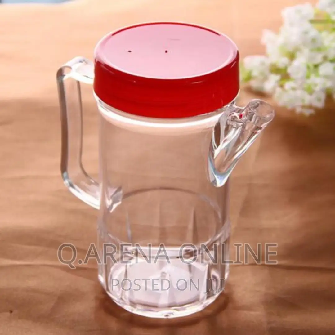 550ml Acrylic Oil Dispenser Honey Pot Vinegar Sauce Bottle
