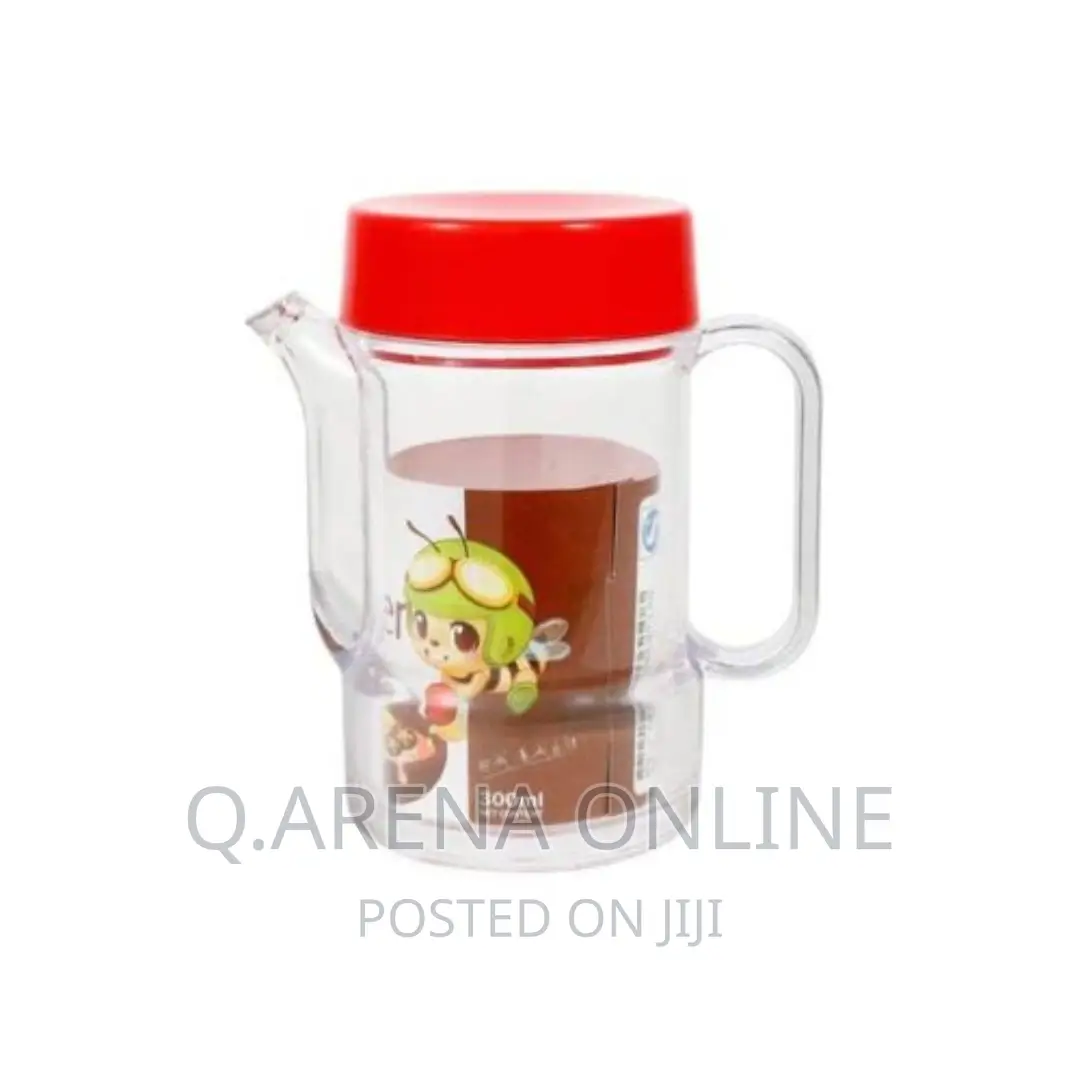 550ml Acrylic Oil Dispenser Honey Pot Vinegar Sauce Bottle