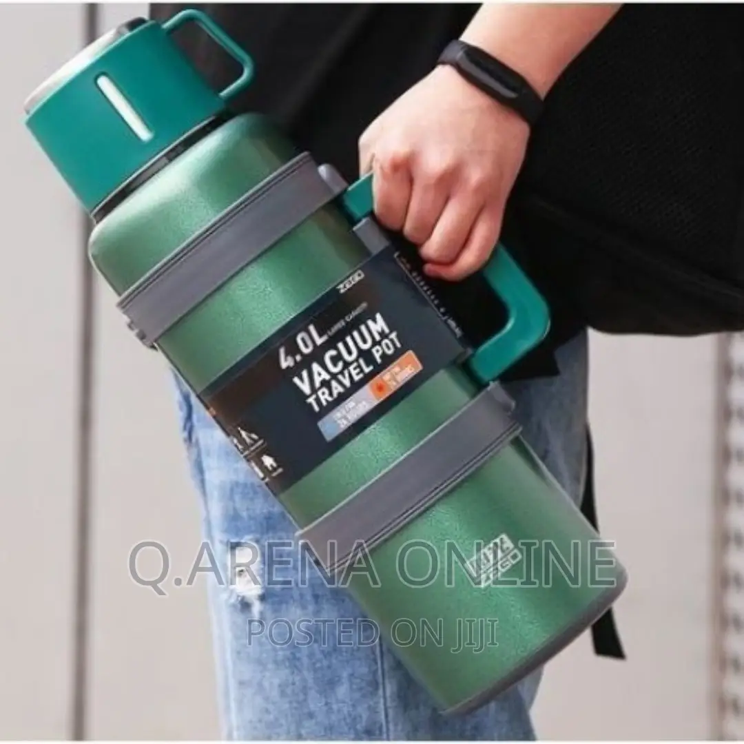 Zego Hot Cold Stainless Steel Vaccum Insulated 4L Flask
