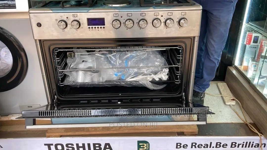 2hotplate by 4 Gas Burners Oven Cooker