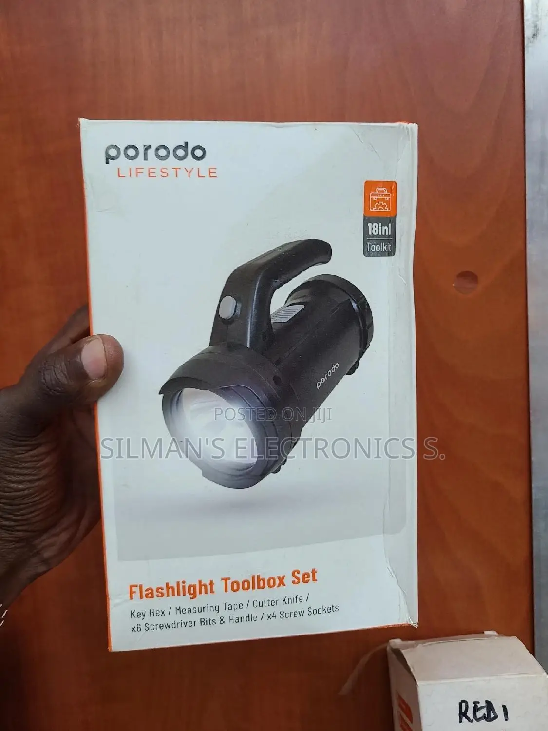 Porodo Flashlight Toolbox Set