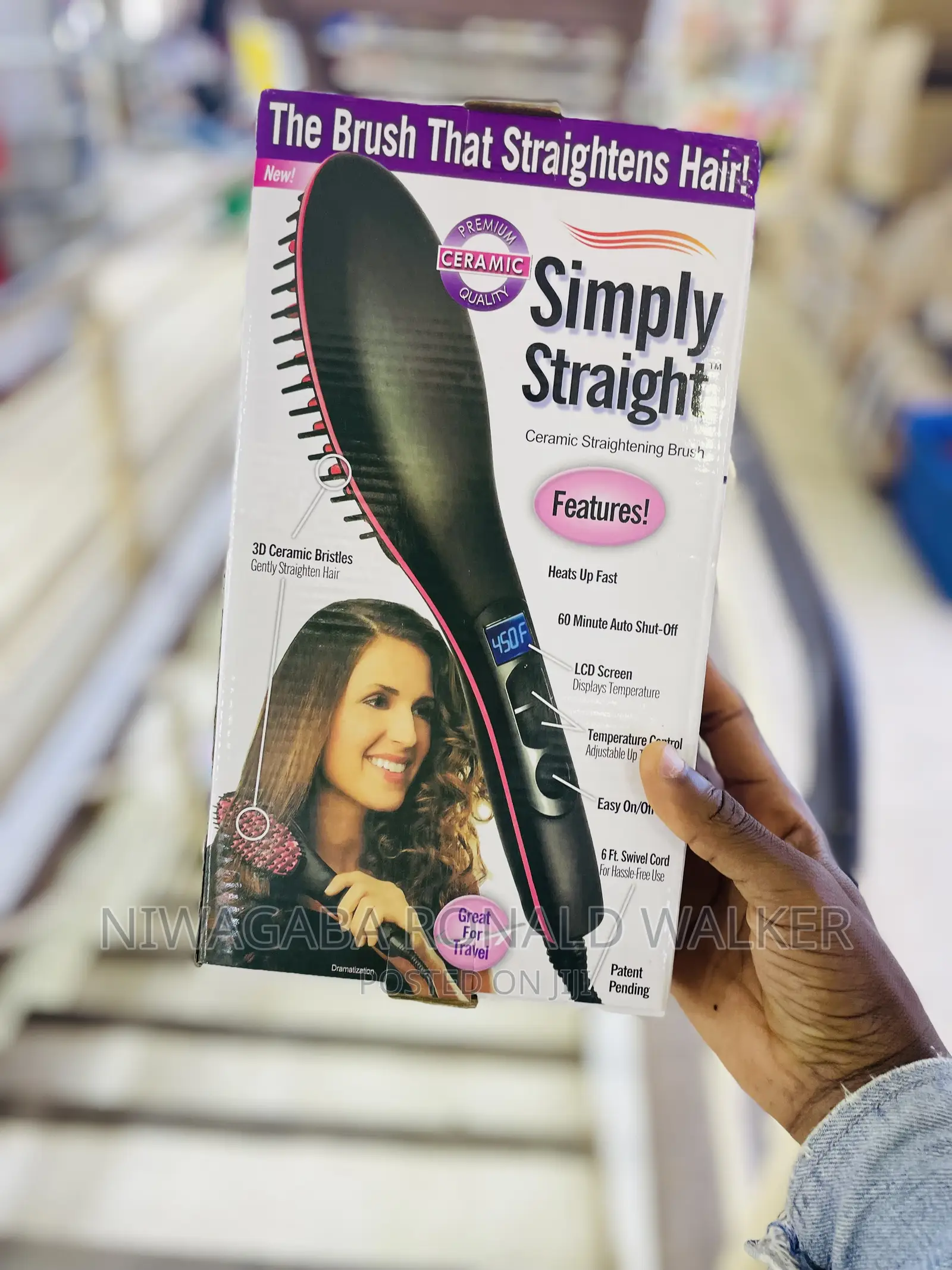 Electric Hair Straightener “Simply Straight”
