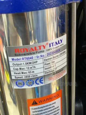 Water Pump Royalty Italy