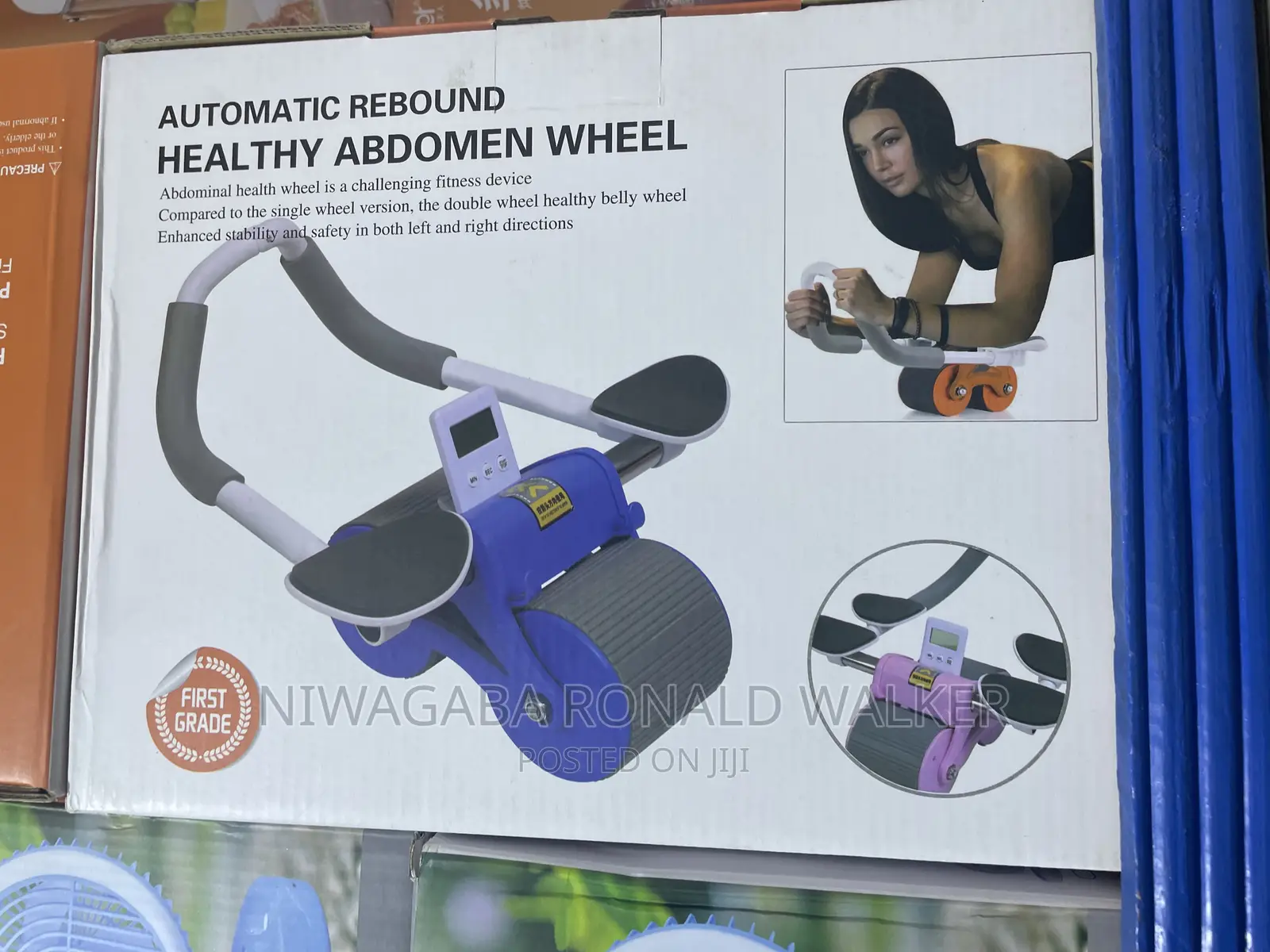 Automatic Rebound Healthy Abdomen Wheel