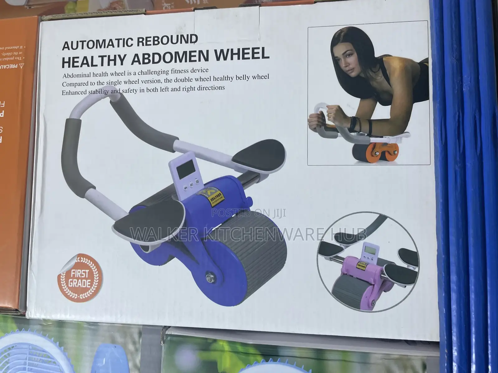 Automatic Rebound Healthy Abdomen Wheel