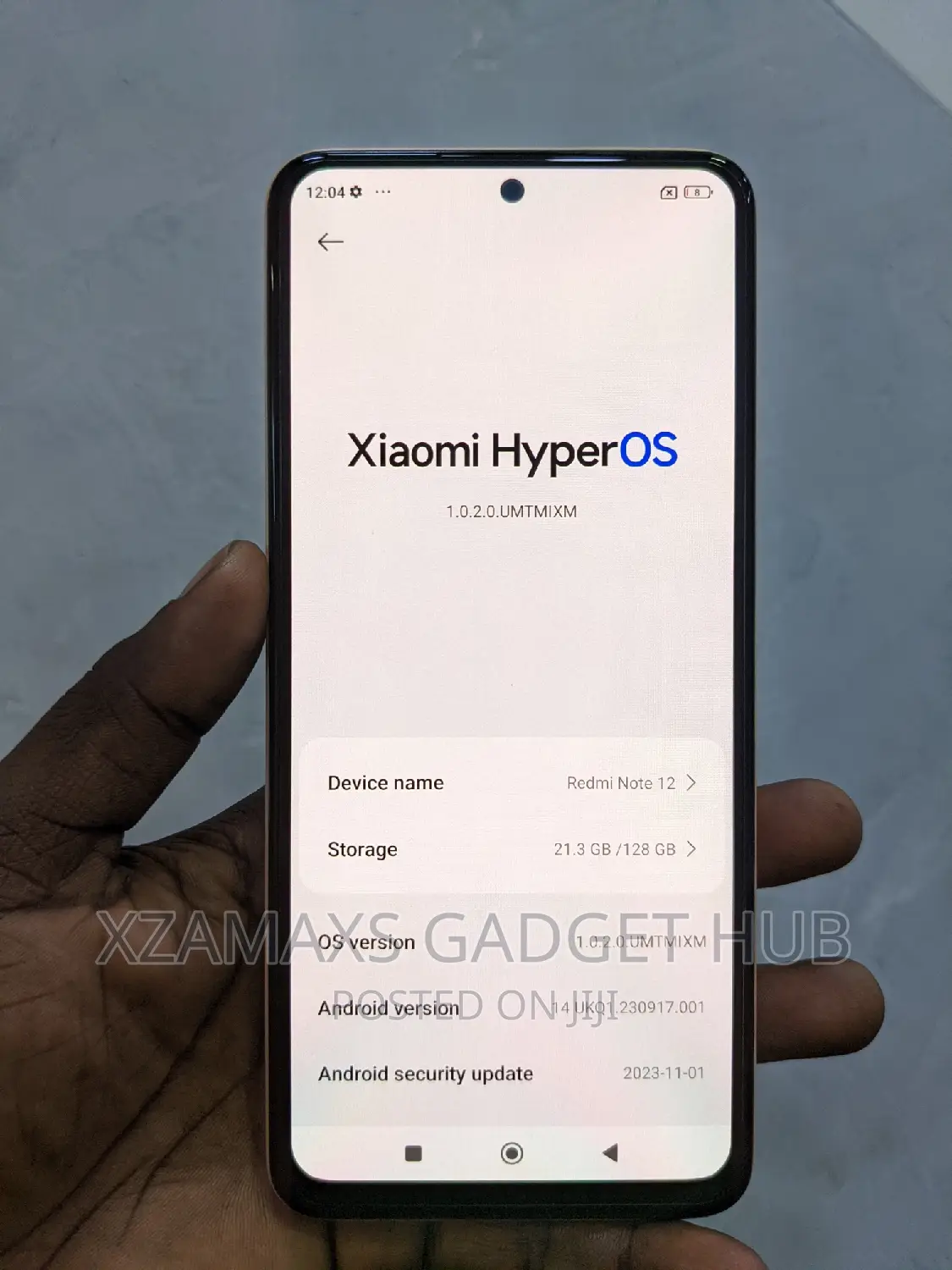 Xiaomi Redmi Note 12 128 GB Gold