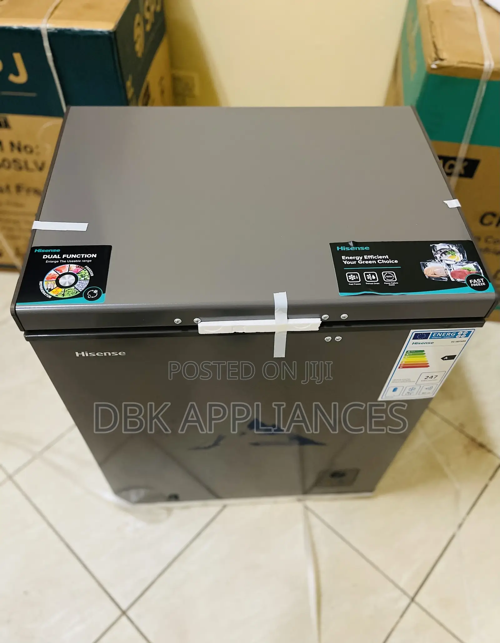New Hisense 180l Deep/Chest Freezers Available Beyi Powa