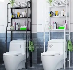 Over the Toilet Shelf Organizer Rack