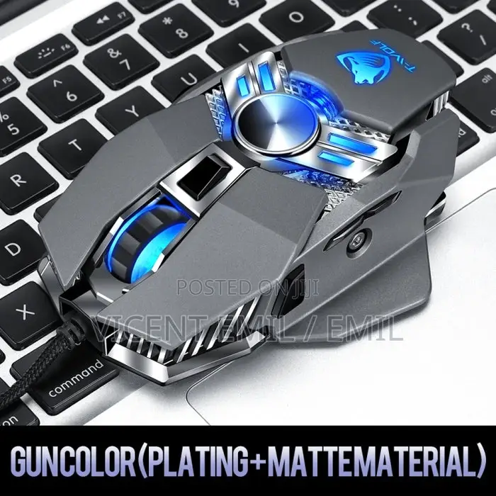 Gaming Mouse V10 Wolf Warrior