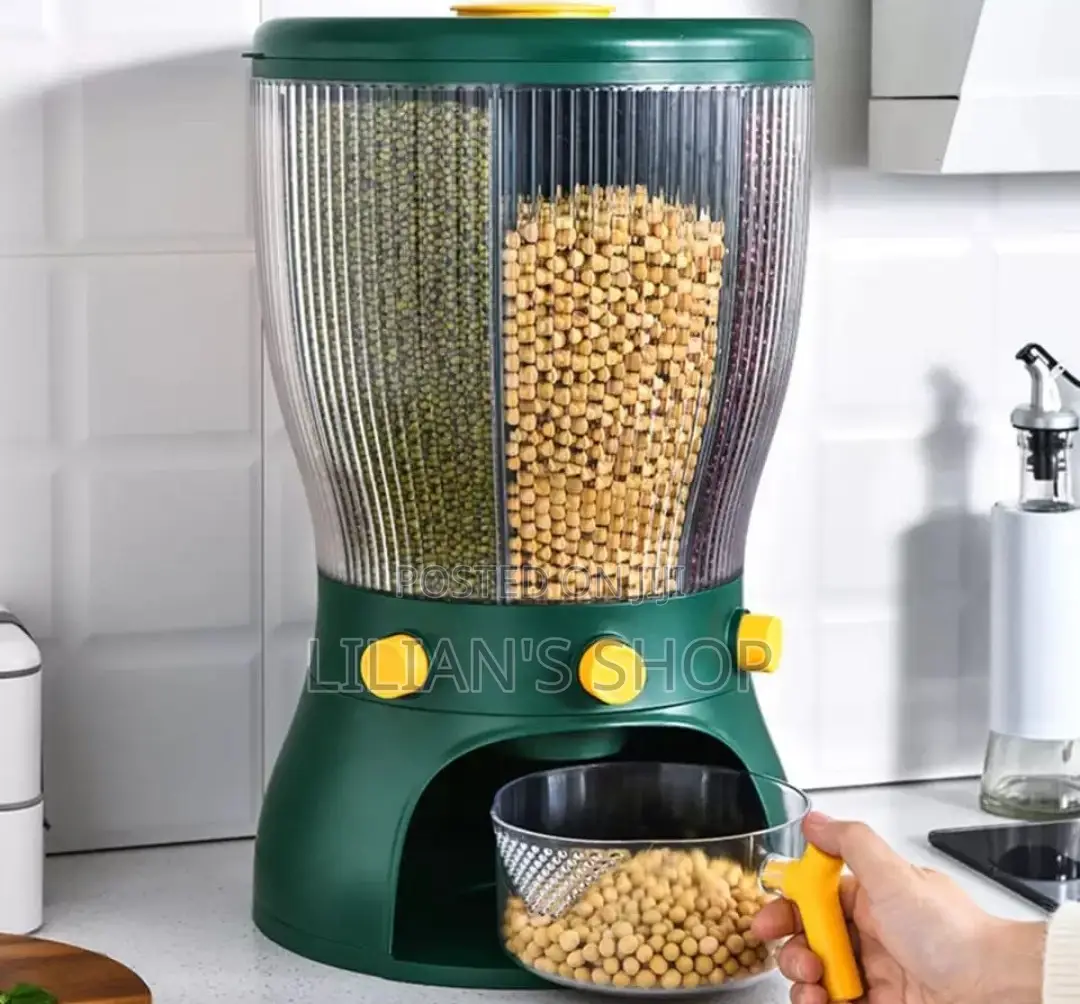 Grain Despenser With 4 Rotating Grid