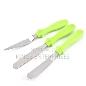 3pc Stainless Steel Cake Icing Spatula