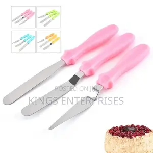 3pc Stainless Steel Cake Icing Spatula