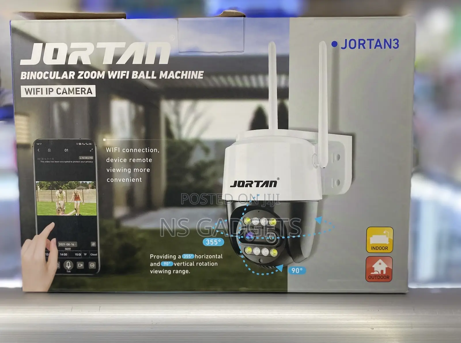 Jortan Binocular 200M Wifi Ball Machine Wifi IP Camera