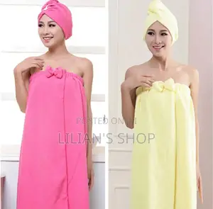 3pcs Bathrobe Towel