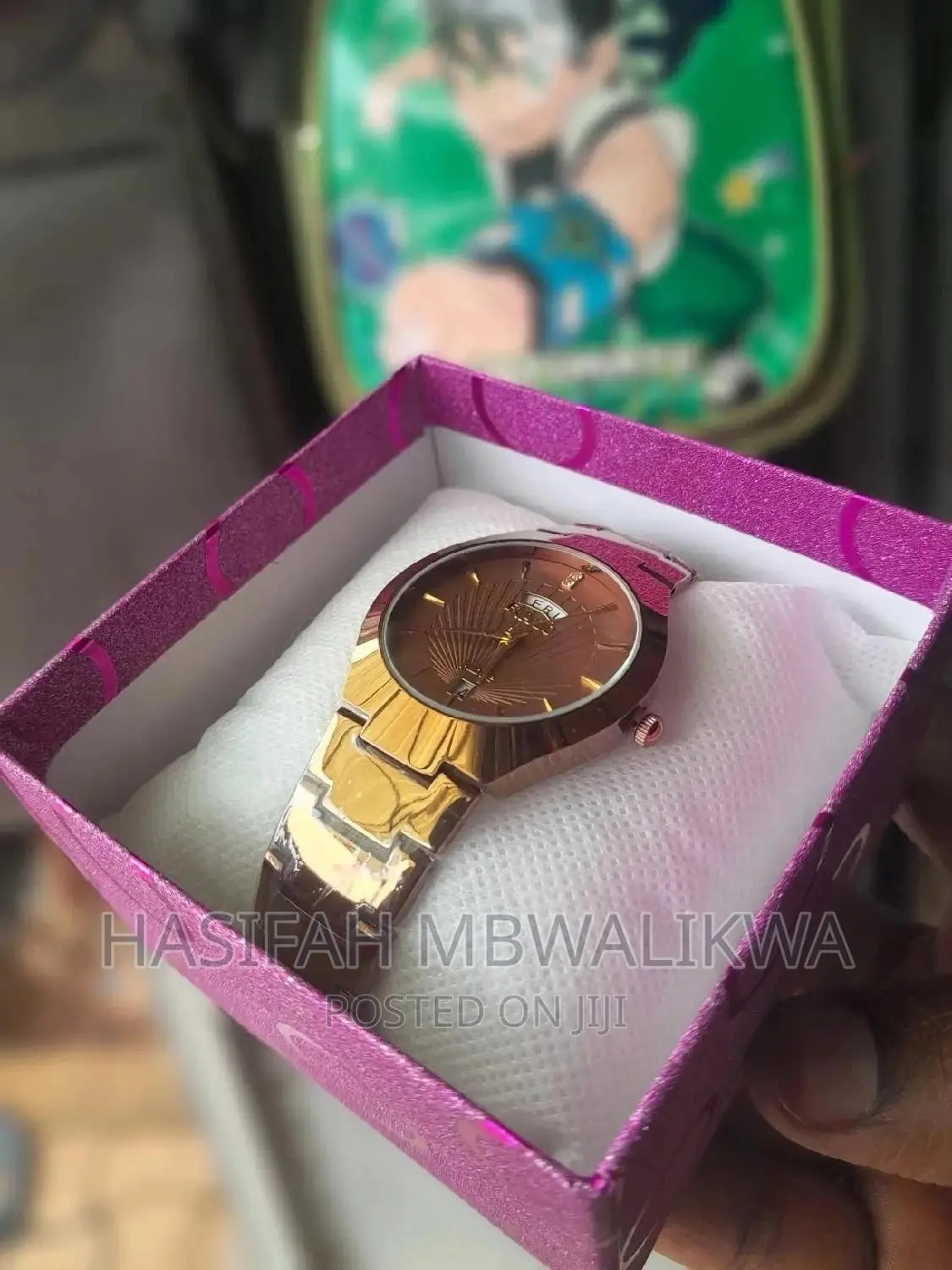 Maroon Rado Watch With a Gift Box