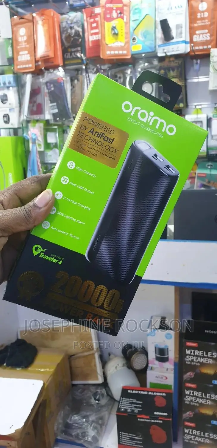 Power Bank Oraimo/Super Fast Charge/20000mah Power Bank
