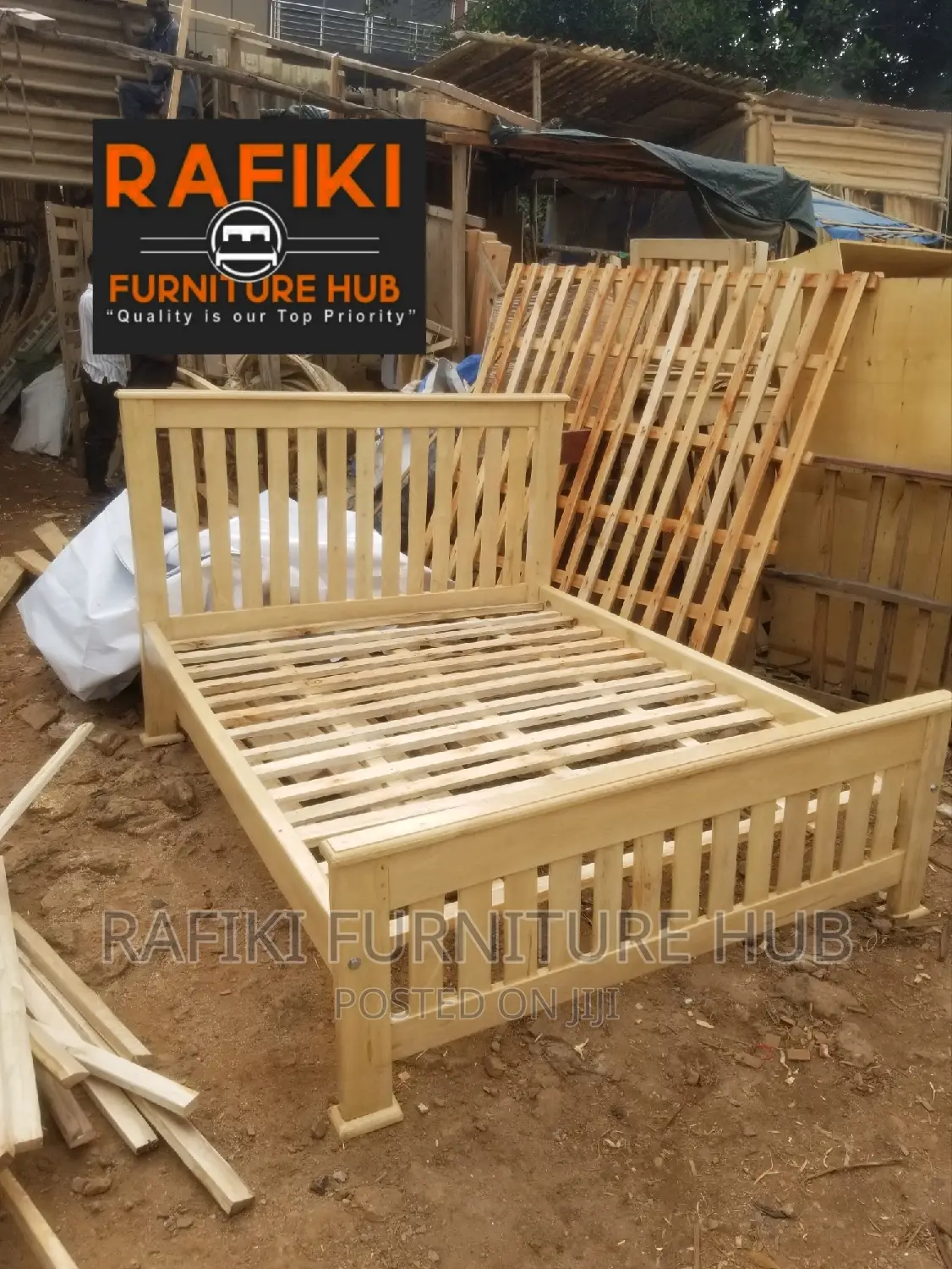 Barcode Bed / 4by6 Bed / Wooden Bed / Good / Best Furniture