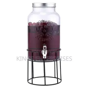 Glass 5.5L Juice Dispenser