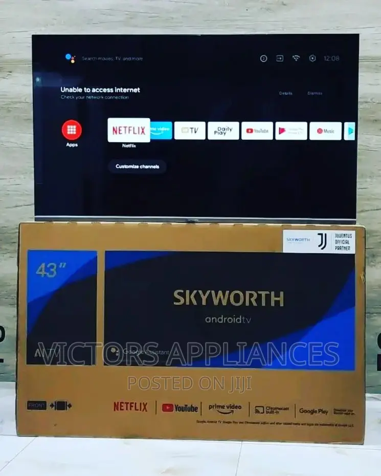 Brand New Skyworth 43inch Smart Tv