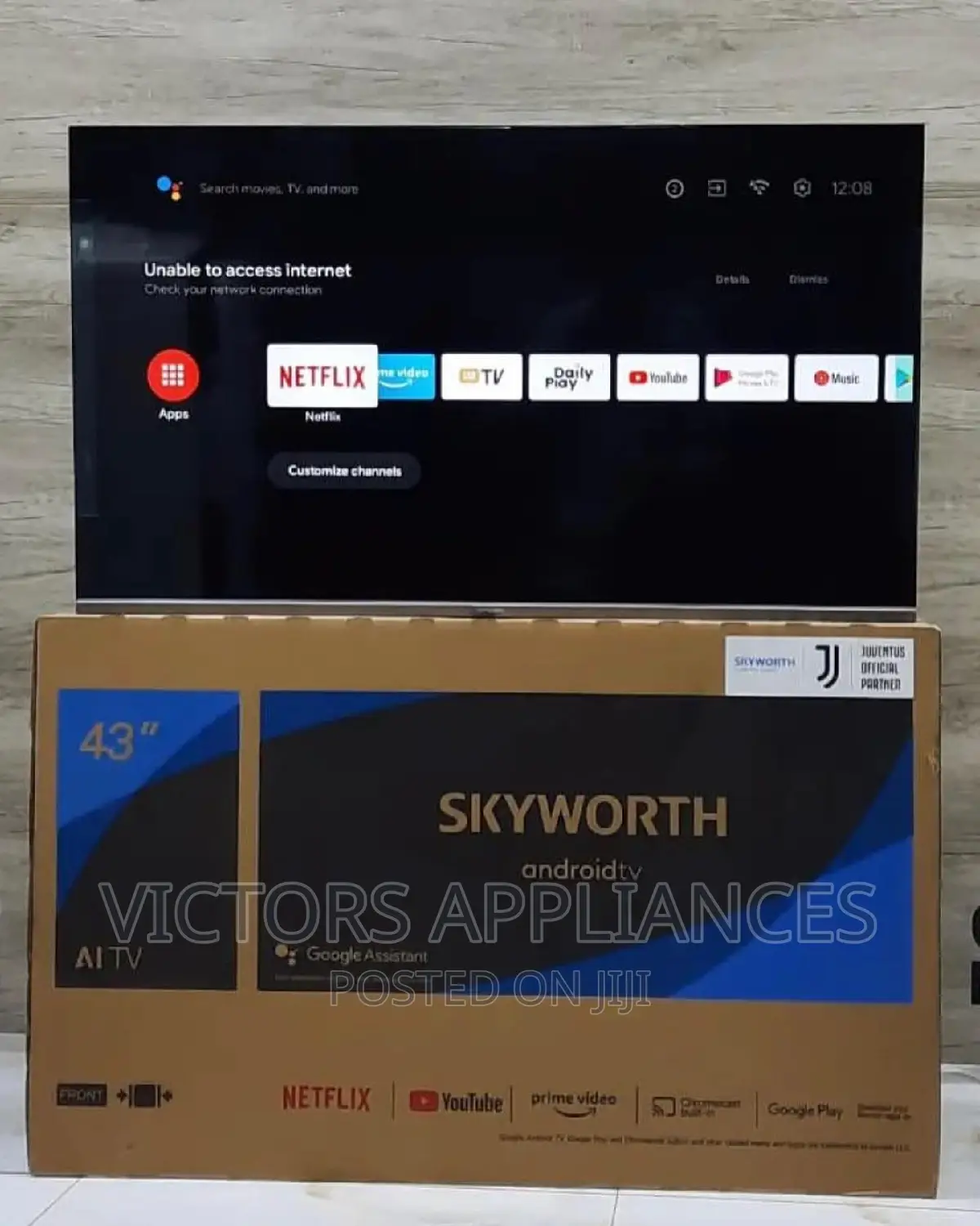 TCL 43inches Smart Tv Powered by Android