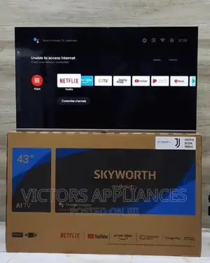 TCL 43inches Smart Tv Powered by Android