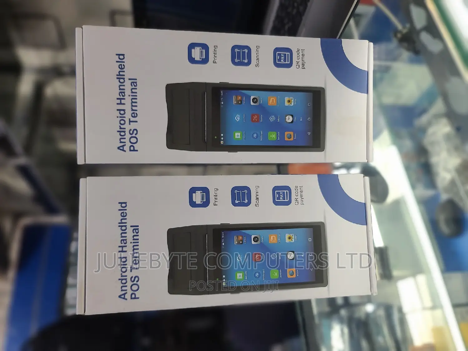 Android Handheld Pos Machine Pos Terminal Receipt
