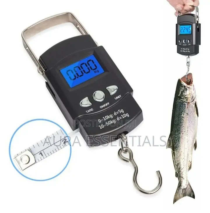50kg Handy Portable Pocket Fishing Scale