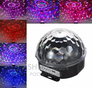 Photo - Mp3 + Bluetooth Crystal Magic Ball Led Light