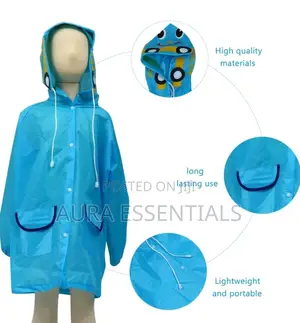 Cartoon Animal Style Kids Kidorable Waterproof Raincoat