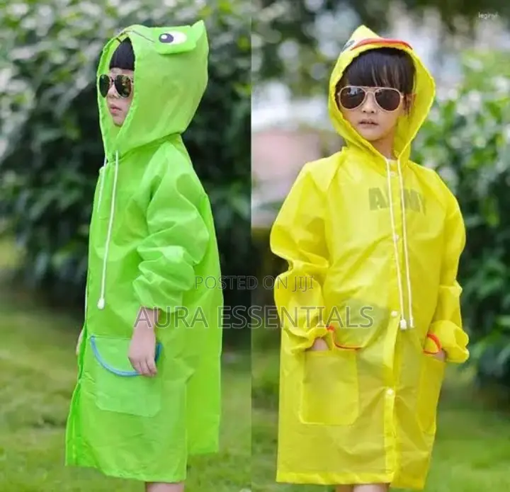 Cartoon Animal Style Kids Kidorable Waterproof Raincoat