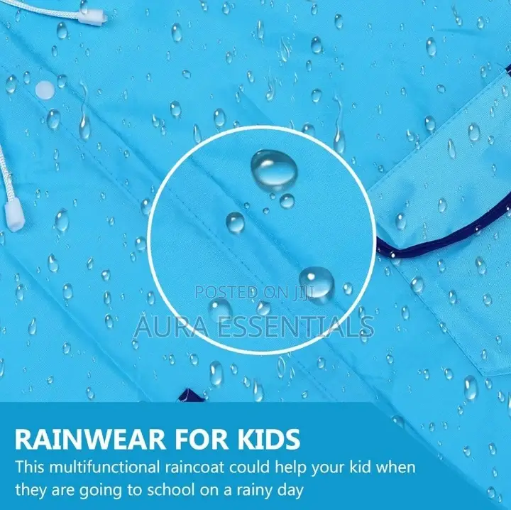 Cartoon Animal Style Kids Kidorable Waterproof Raincoat