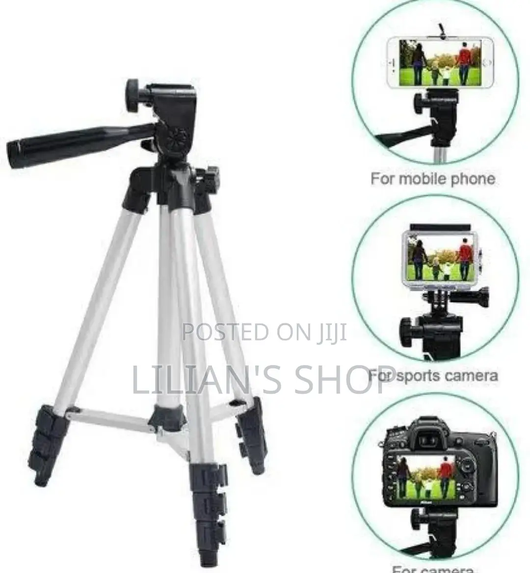 Extendable Camera Phone Tripod Stand/ Holder